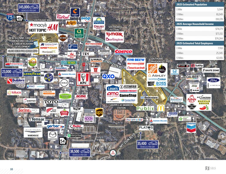 More Photos Of 1493 Mount Zion Rd, Morrow Fast Food For Sale