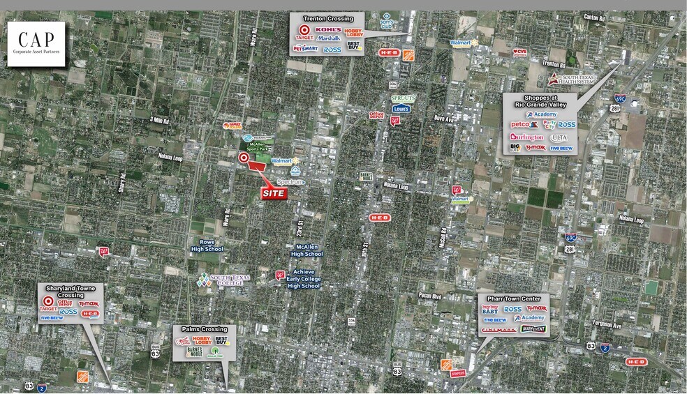 More Photos Of NEC of Nolana Ave & N 34th St, McAllen Land For Lease