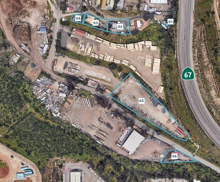 Primary Photo Of 12407-12419 Slaughterhouse Canyon Rd, Lakeside Land For Lease