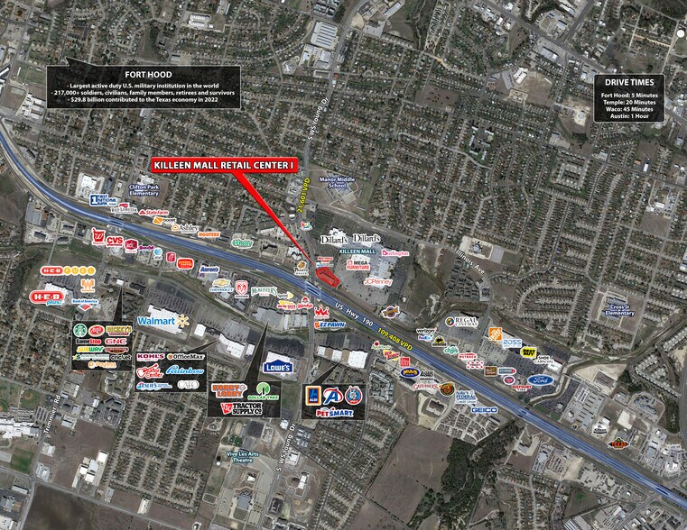 More Photos Of 1801 E Central Texas Expy, Killeen Freestanding For Lease