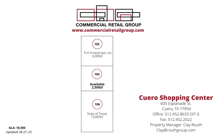 Primary Photo Of 106 E French St, Cuero Office For Lease