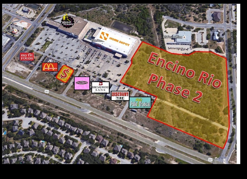 More Photos Of Hwy 281 N & Encino Rio & Evans, San Antonio Land For Lease