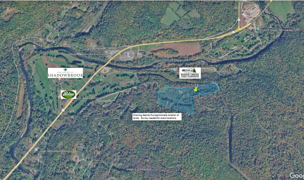 Primary Photo Of 1 Golf Lane, Tunkhannock Land For Sale