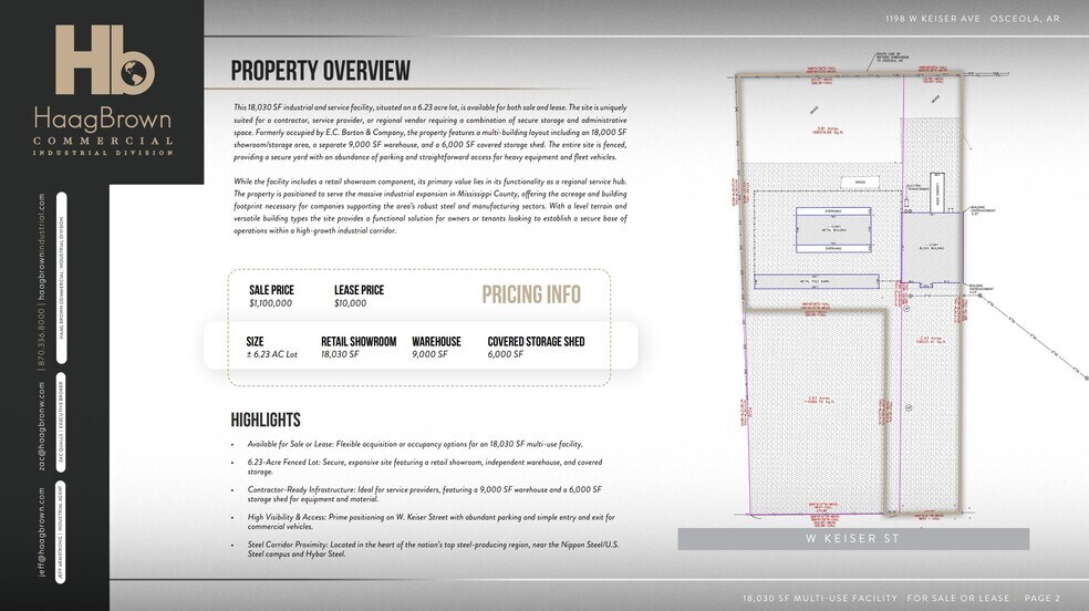 More Photos Of 1198 W Keiser Ave, Osceola Storefront For Sale