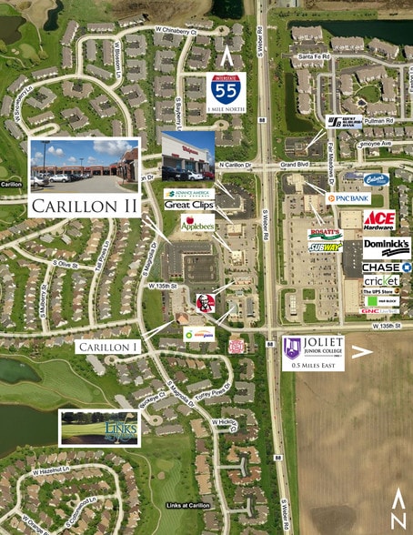 More Photos Of 444-464 N Weber Rd, Romeoville General Retail For Lease