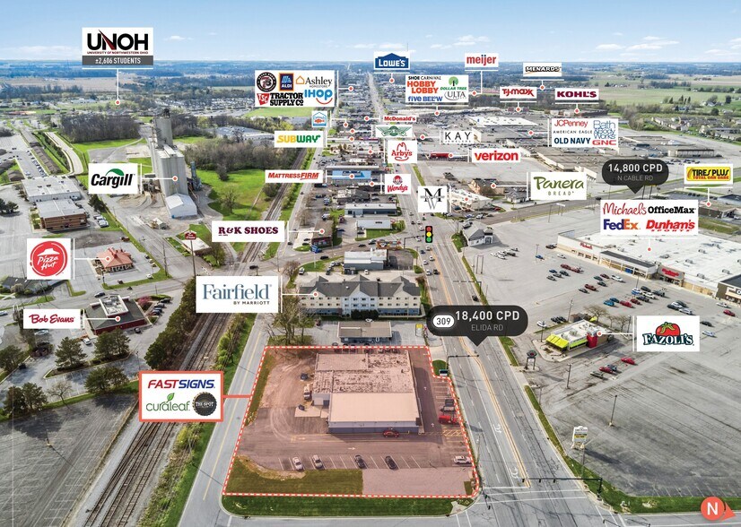 More Photos Of 2151-2161 Elida Rd, Lima Freestanding For Sale