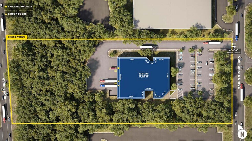 More Photos Of 500 Corporate Dr, Mahwah Light Manufacturing For Sale