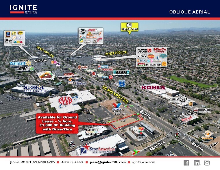 More Photos Of 5311 W Bell Rd, Glendale Land For Lease