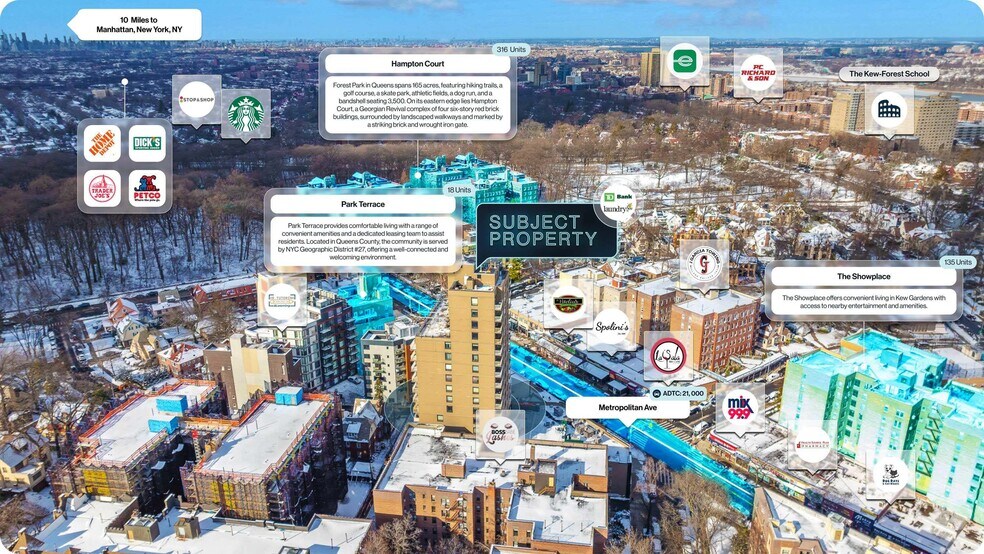 More Photos Of 116-24 Metropolitan Ave, Kew Gardens Bank For Sale