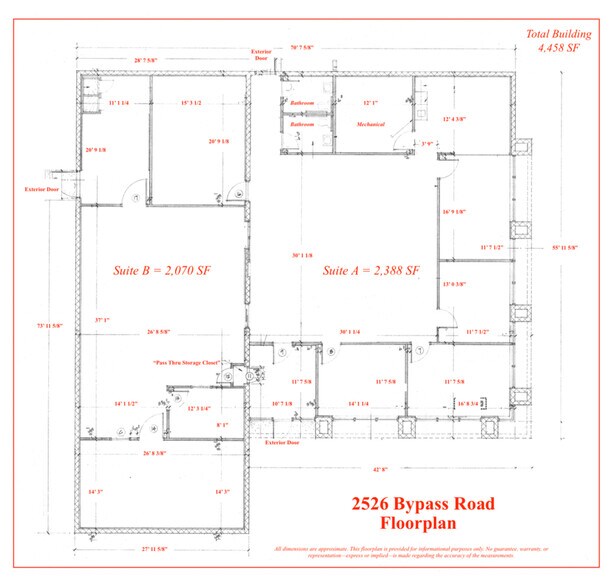 More Photos Of 2526 Bypass Rd, Elkhart Office For Lease