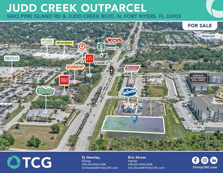 Primary Photo Of Pine Island Rd @ Judd Creek Blvd, North Fort Myers Land For Sale
