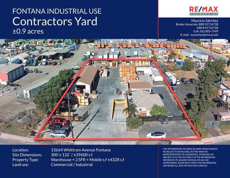 More Photos Of 13664 Whittram Ave, Fontana Specialty For Sale