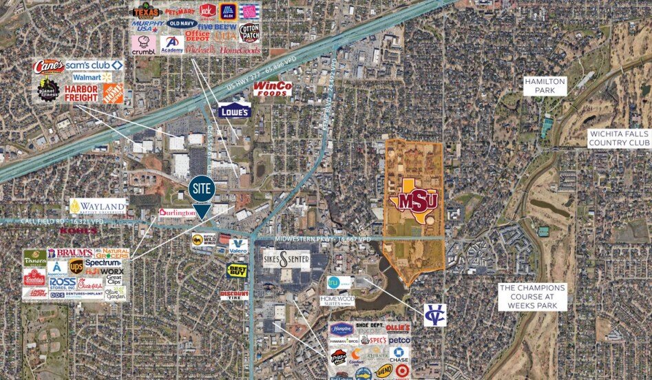 More Photos Of 3902 Call Field Rd, Wichita Falls Freestanding For Lease