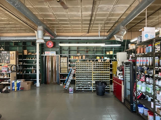 More Photos Of 402 North Main, Cement Showroom For Sale