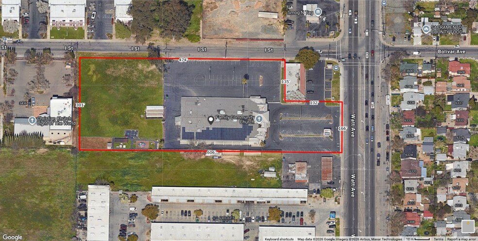 More Photos Of 6331 Watt Ave, North Highlands Religious Facility For Sale