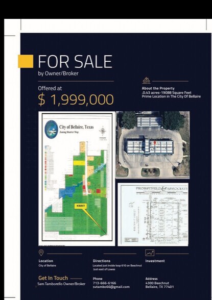 More Photos Of 4300 Beechnut St, Houston Land For Sale