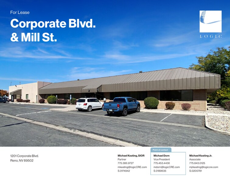 More Photos Of 1201 Corporate Blvd, Reno Office For Lease