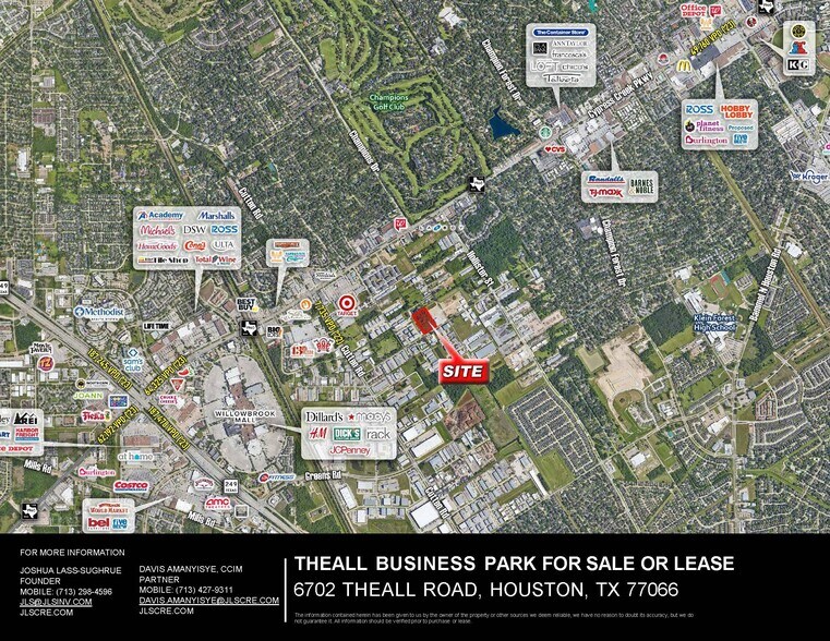 More Photos Of 6702 Theall Rd, Houston Unknown For Lease