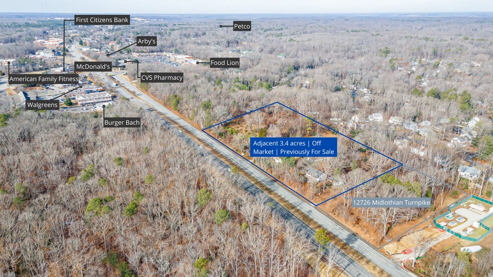 More Photos Of 12726 Midlothian Tpke, Midlothian Land For Sale