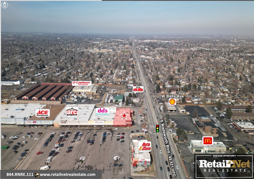 More Photos Of 7665 W Jewell Ave, Lakewood General Retail For Lease