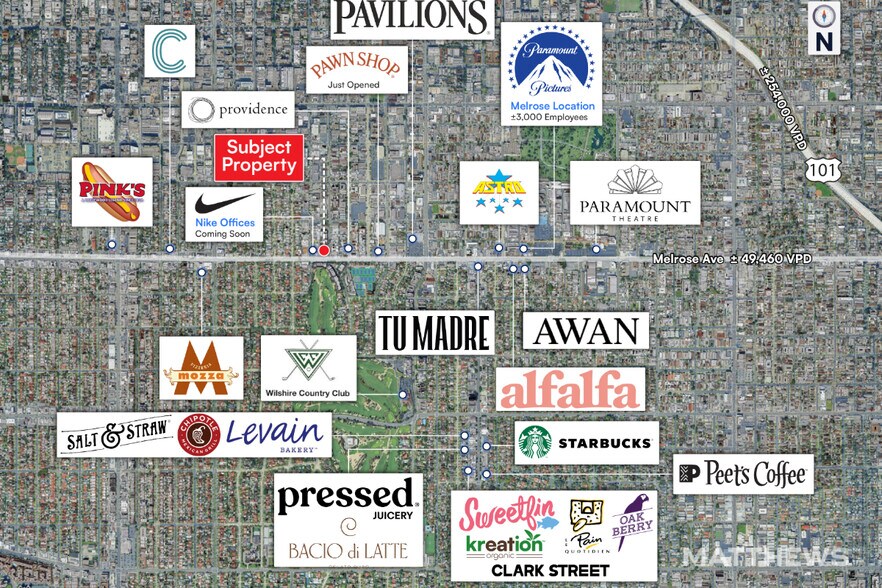 More Photos Of 6051-6059 Melrose Ave, Los Angeles Freestanding For Lease