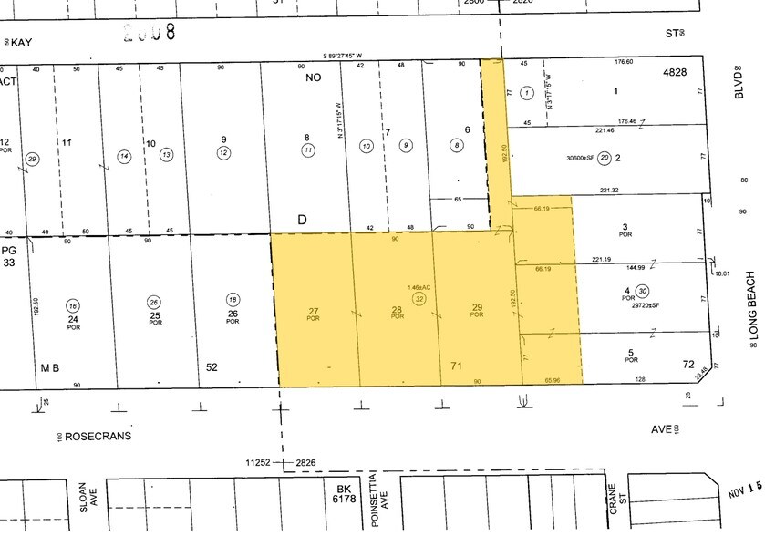 Primary Photo Of 1301 E Rosecrans Ave, Compton General Retail For Sale
