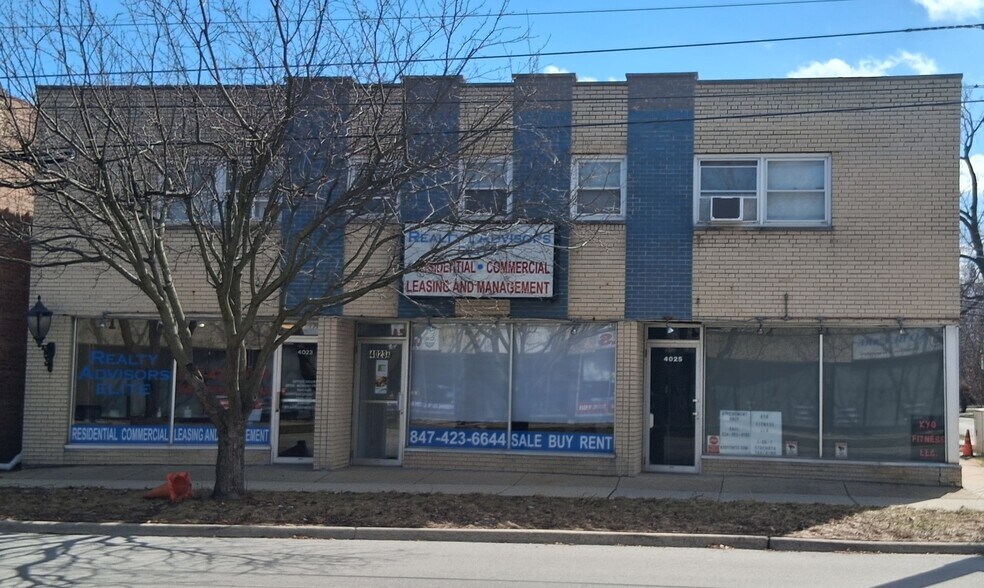 Primary Photo Of 4023-4025 Church St, Skokie Storefront Retail Residential For Sale