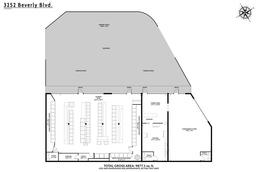 More Photos Of 3251-3255 Beverly Blvd, Los Angeles Freestanding For Sale