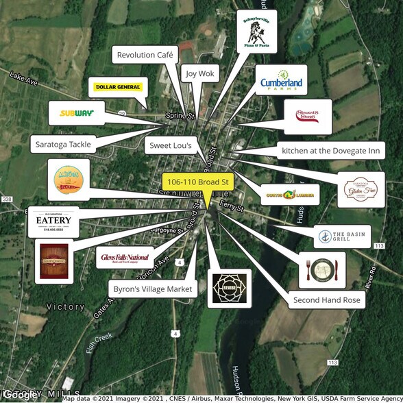 More Photos Of 106 Broad St, Schuylerville Restaurant For Sale