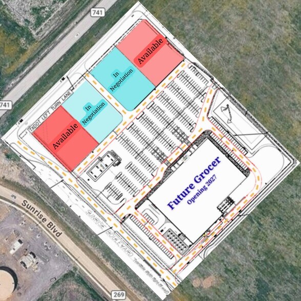 More Photos Of NEC of FM 2757 & FM 741, Crandall Land For Lease