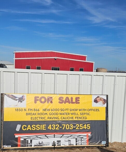 More Photos Of 1850 N FM 866, Odessa Warehouse For Sale