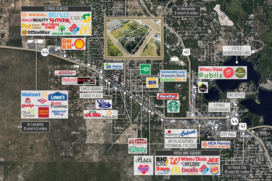 More Photos Of 3413 E Gulf To Lake Hwy, Inverness Land For Sale