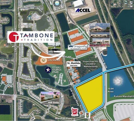 Primary Photo Of 10108-10156 SW Discovery Way, Port Saint Lucie Land For Lease