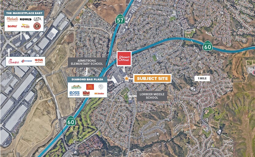 More Photos Of 334 S Diamond Bar Blvd, Diamond Bar Bank For Lease