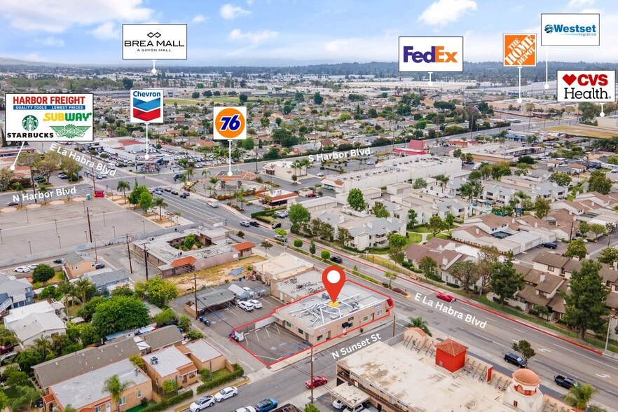 Primary Photo Of 1001-1003 E La Habra Blvd, La Habra General Retail For Sale