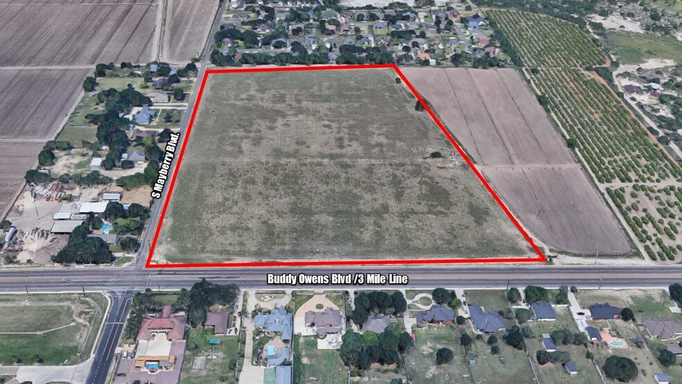 Primary Photo Of Buddy Owens Three Mile Line @ Mayberry Road, Palmhurst Land For Sale