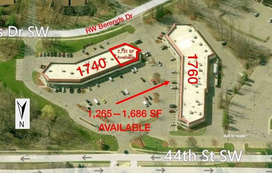 More Photos Of 1740-1760 44th St SW, Wyoming Freestanding For Lease
