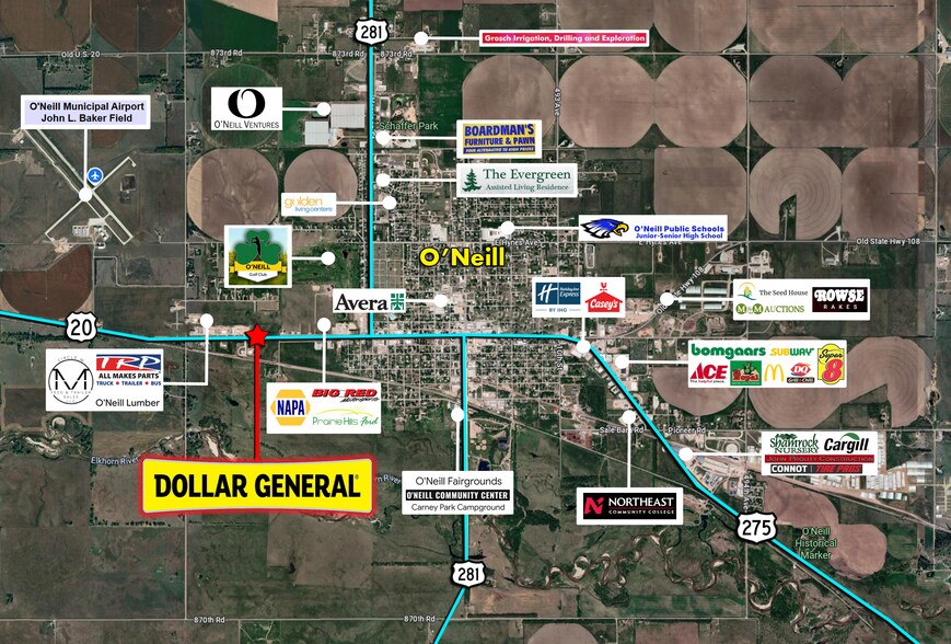 More Photos Of U.S. 20, Oneill Freestanding For Sale