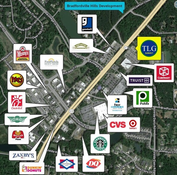 More Photos Of Thomasville Rd, Tallahassee Land For Lease