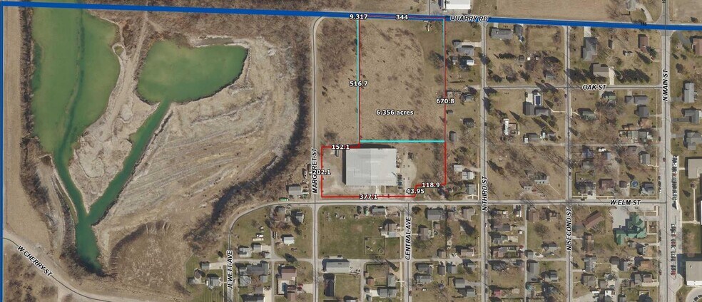 More Photos Of 400 W Elm St, North Baltimore Warehouse For Lease