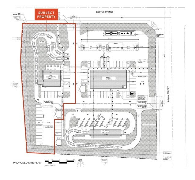 Primary Photo Of SWC of Cactus and Indian, Moreno Valley Land For Lease