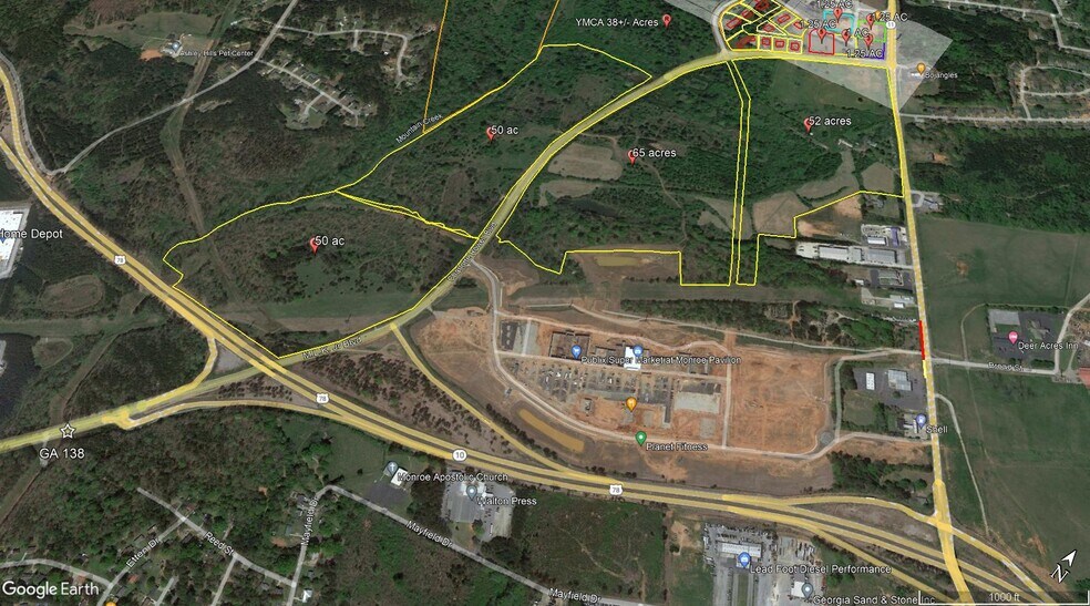 More Photos Of GA Hwy 11 & GA Hwy 138, Monroe Land For Sale