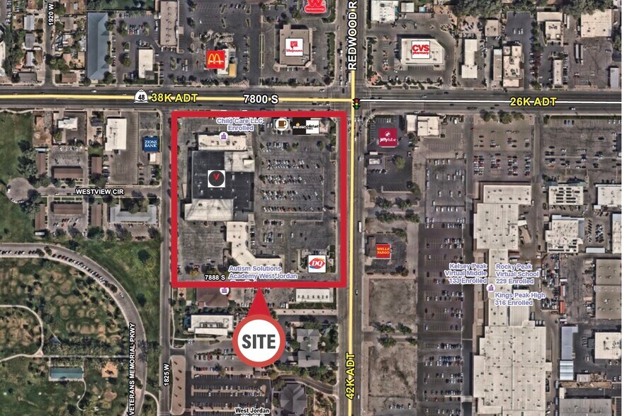 Primary Photo Of 7818-7884 Redwood Rd, West Jordan Unknown For Lease