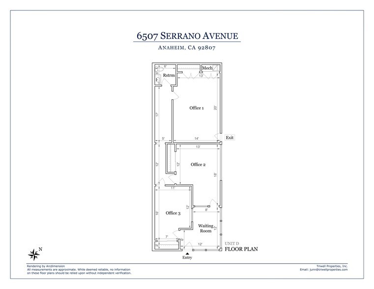 More Photos Of 6507 E Serrano Ave, Anaheim Office For Lease
