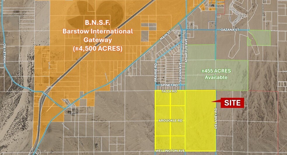 Primary Photo Of 0 Sylvan Rd, Barstow Land For Sale