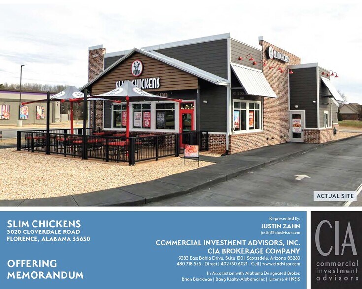 Primary Photo Of 3201 Cloverdale Rd, Florence Fast Food For Sale