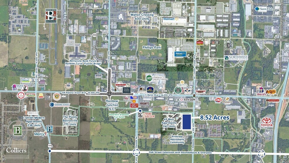 More Photos Of 335 S Dodson Rd, Rogers Land For Sale