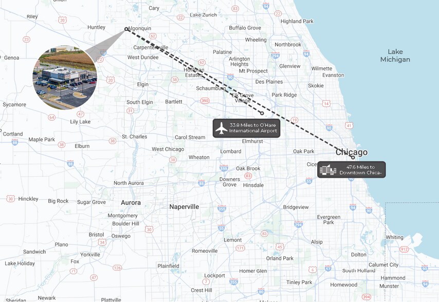 More Photos Of 1721 Randall Rd, Algonquin Restaurant For Sale