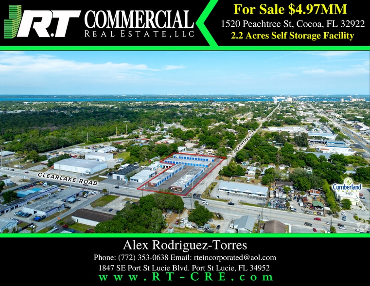 More Photos Of 1520 Peachtree St, Cocoa Self Storage For Sale