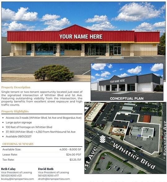 More Photos Of 16221 Whittier Blvd, Whittier Storefront Retail Office For Lease